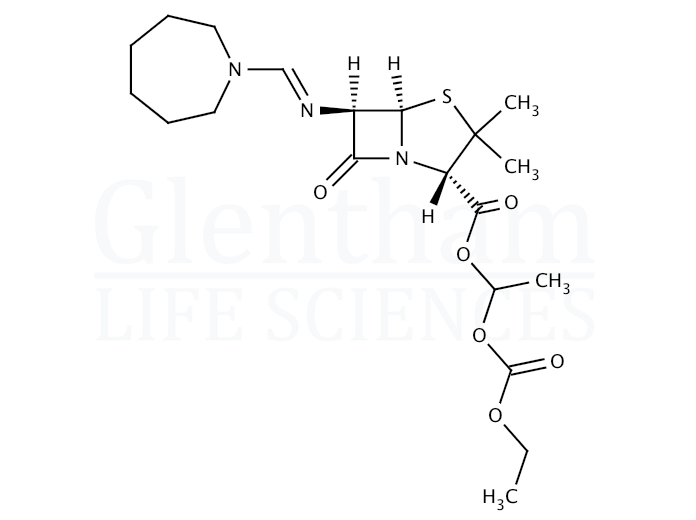 Structure for Bacmecillinam (50846-45-2)