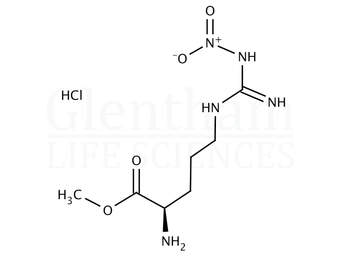 Nω-Nitro-D-arginine methyl ester hydrochloride Structure