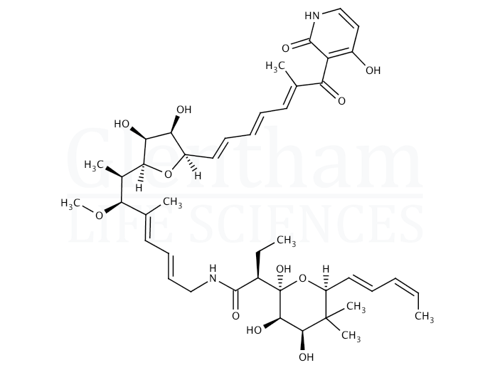 Structure for Kirromycin  (50935-71-2)
