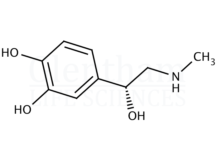 Structure for  Epinephrine  (51-43-4)