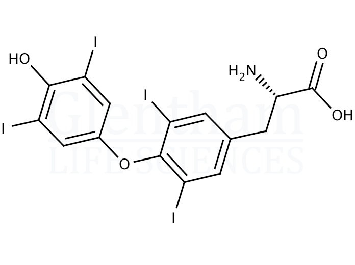 Structure for L-Thyroxine