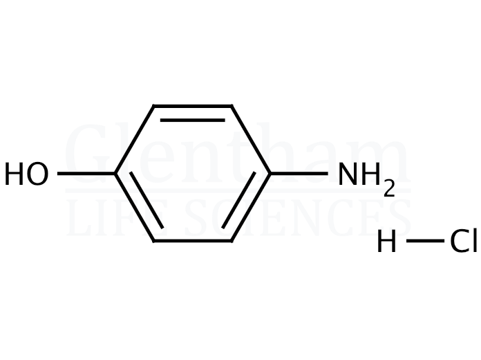 4-Aminophenol hydrochloride Structure