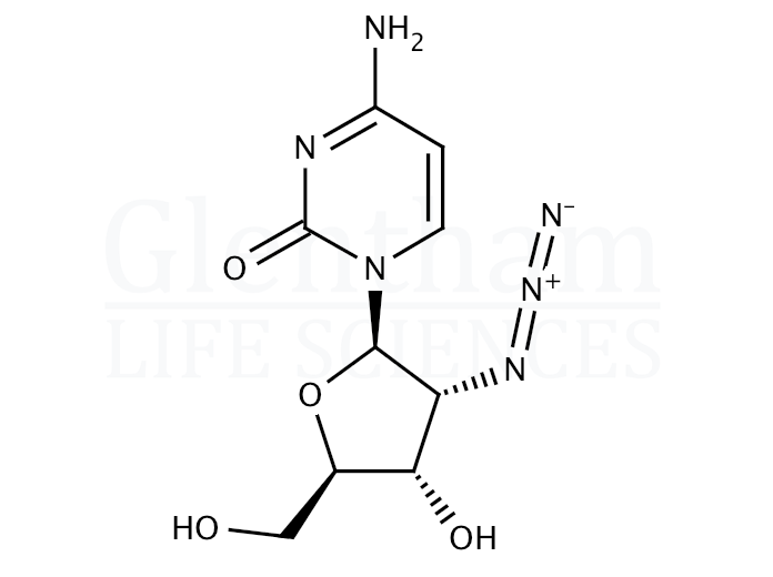 2''-Azido-2''-deoxycytidine Structure