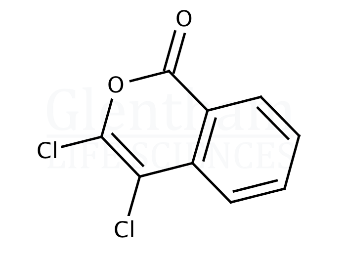 Structure for 3,4-Dichloroisocoumarin serine protease inhibitor