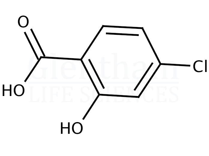 Structure for 4-Chlorosalicylic acid