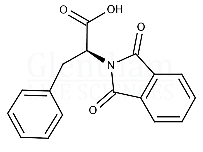 N-Phthaloyl-L-phenylalanine   Structure