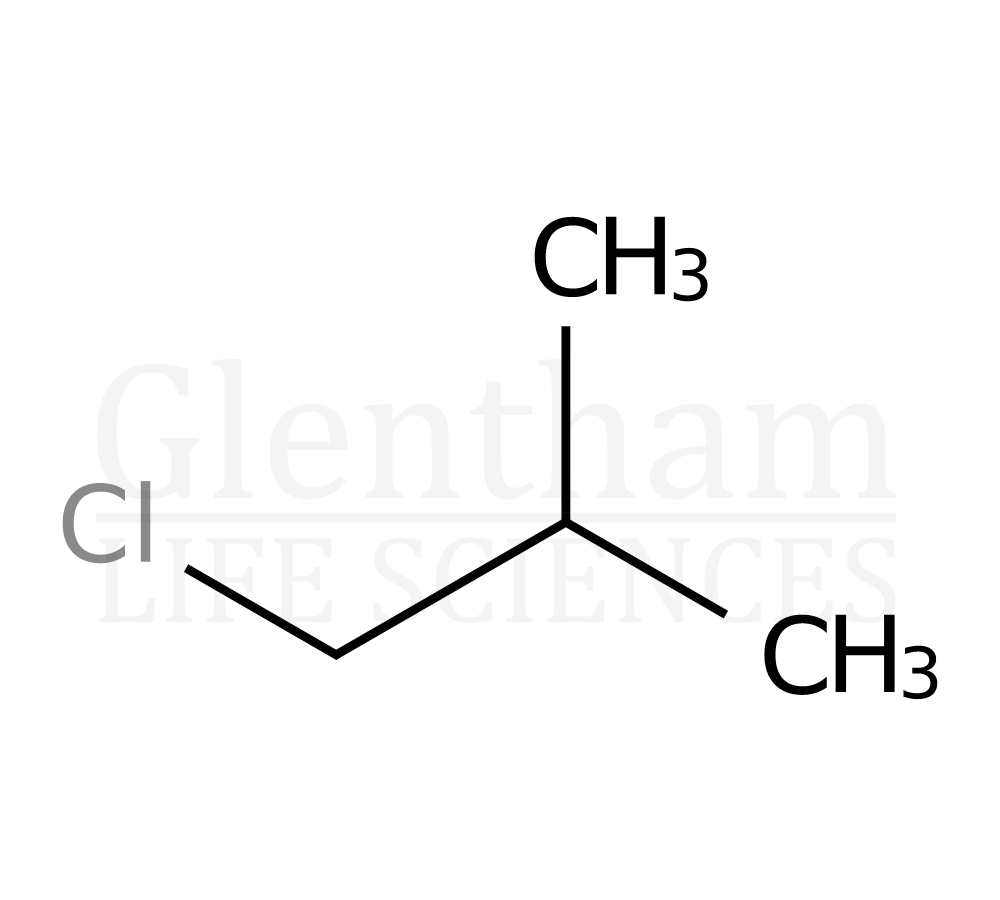 Isobutyl chloride Structure