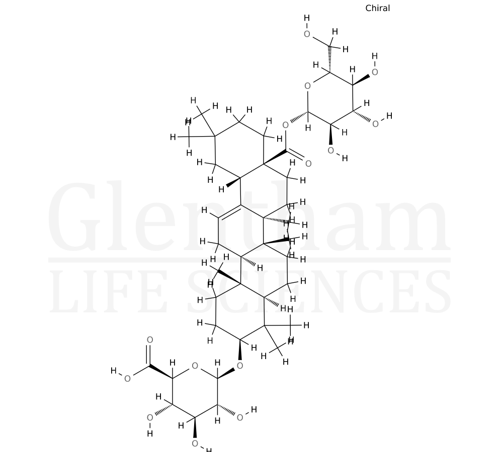 Structure for Chikusetsusaponin IVa (51415-02-2)