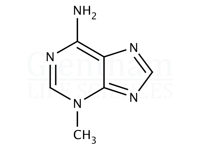 Structure for 3-Methyladenine autophagy inhibitor (5142-23-4)