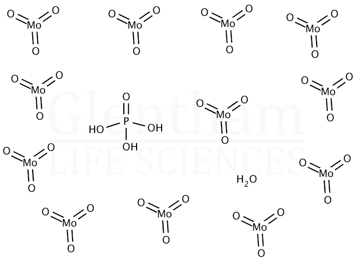 12-Molybdophosphoric acid hydrate p.A., ACS Structure
