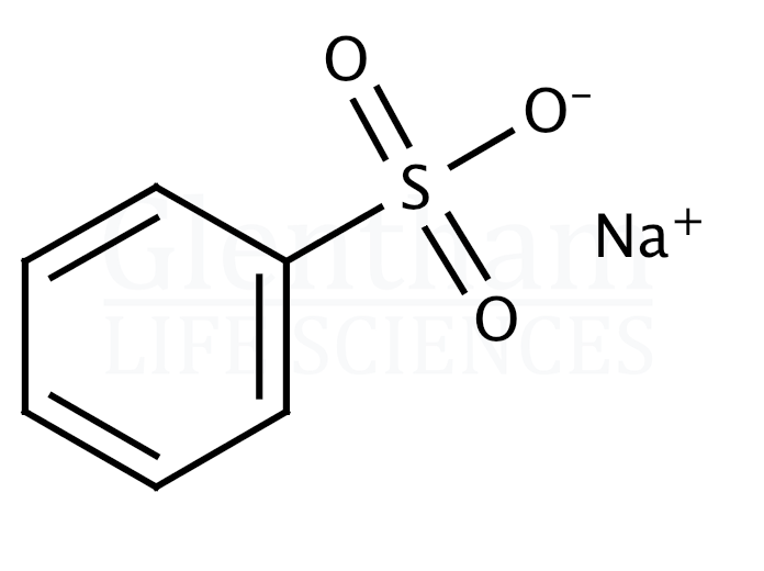 Structure for  Benzenesulfonic acid sodium salt  (515-42-4)