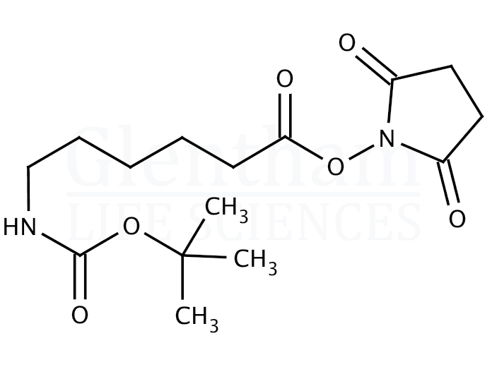 Structure for Boc-6-Ahx-OSu    (51513-80-5)