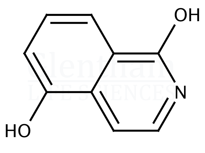 1,5-Isoquinolinediol Structure