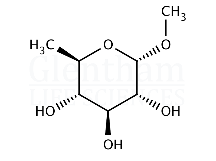 Methyl 6-deoxy-a-D-glucopyranoside Structure