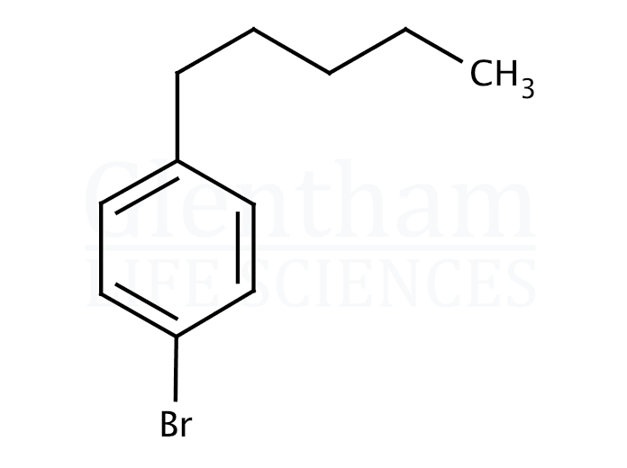 1-Bromo-4-n-pentylbenzene Structure