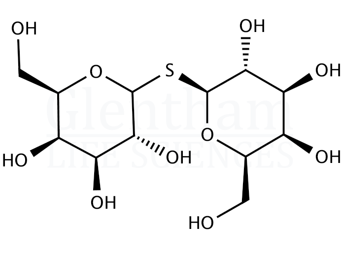 D-Galactopyranosyl-b-D-thiogalactopyranoside Structure