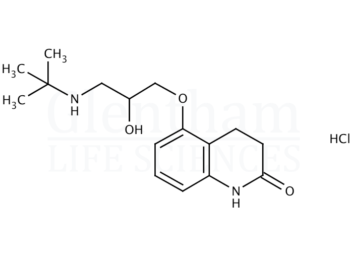 Carteolol hydrochloride Structure