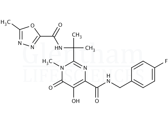 Structure for Raltegravir (518048-05-0)