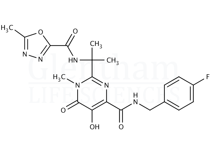 Raltegravir Structure