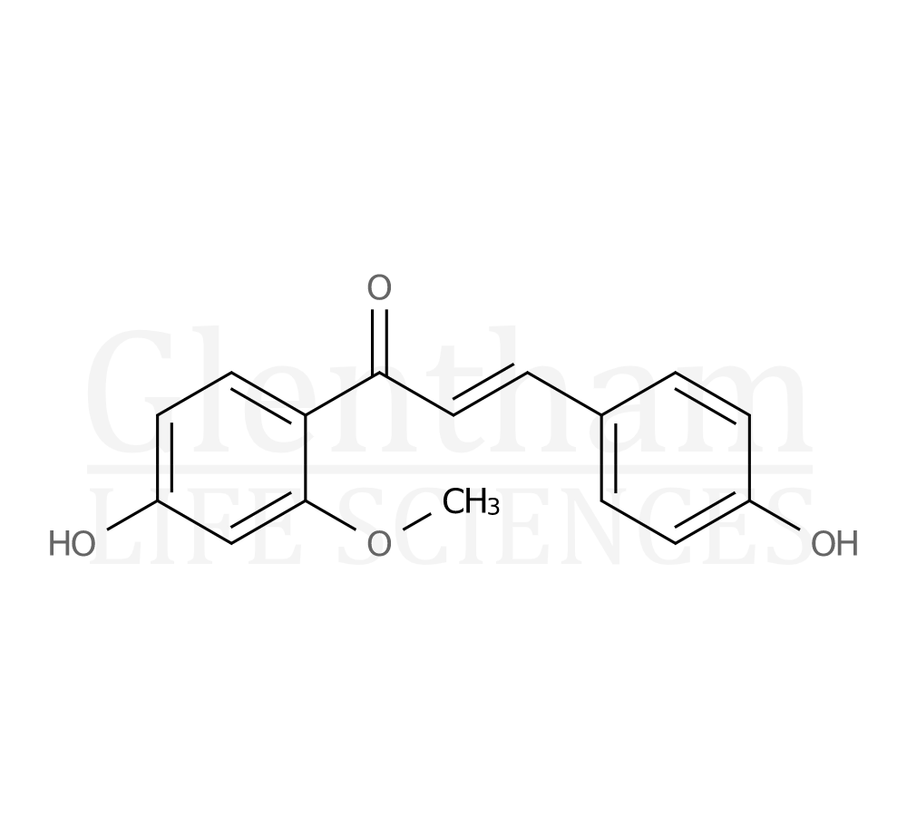 2''-O-Methylisoliquiritigenin Structure