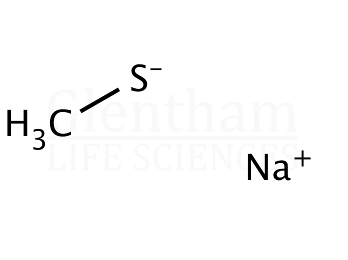 Sodium thiomethoxide Structure