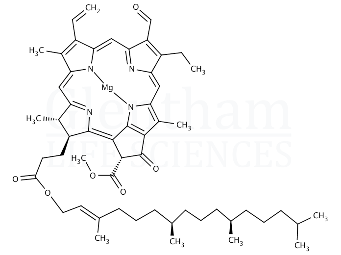 Structure for  Chlorophyll b  (519-62-0)