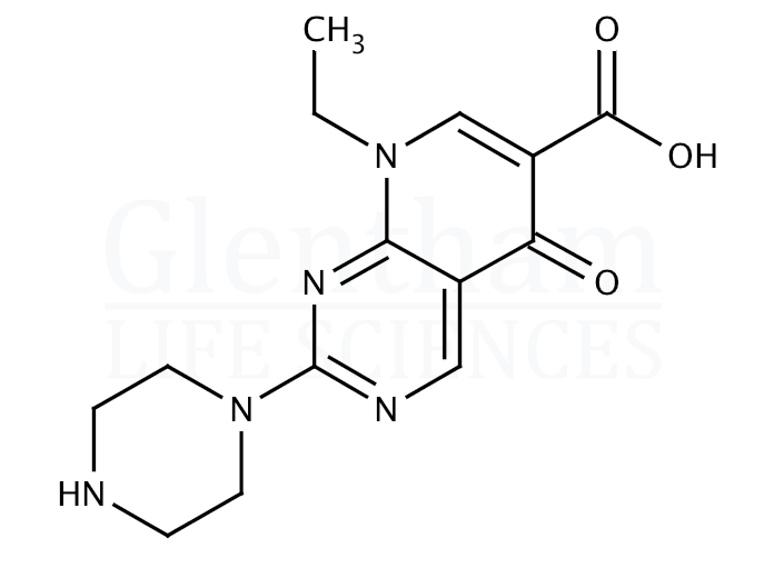 Pipemidic acid Structure