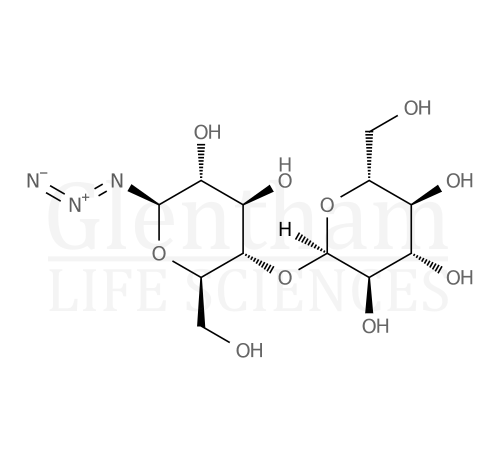 Structure for  β-D-Maltosyl azide  (51970-30-0)