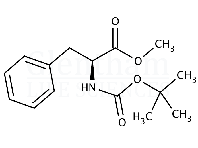 Structure for Boc-Phe-OMe (51987-73-6)