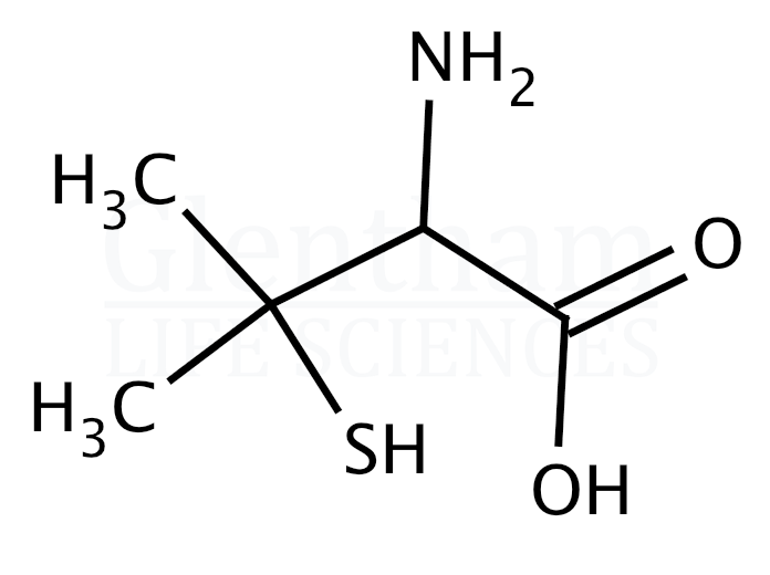 Structure for DL-Penicillamine