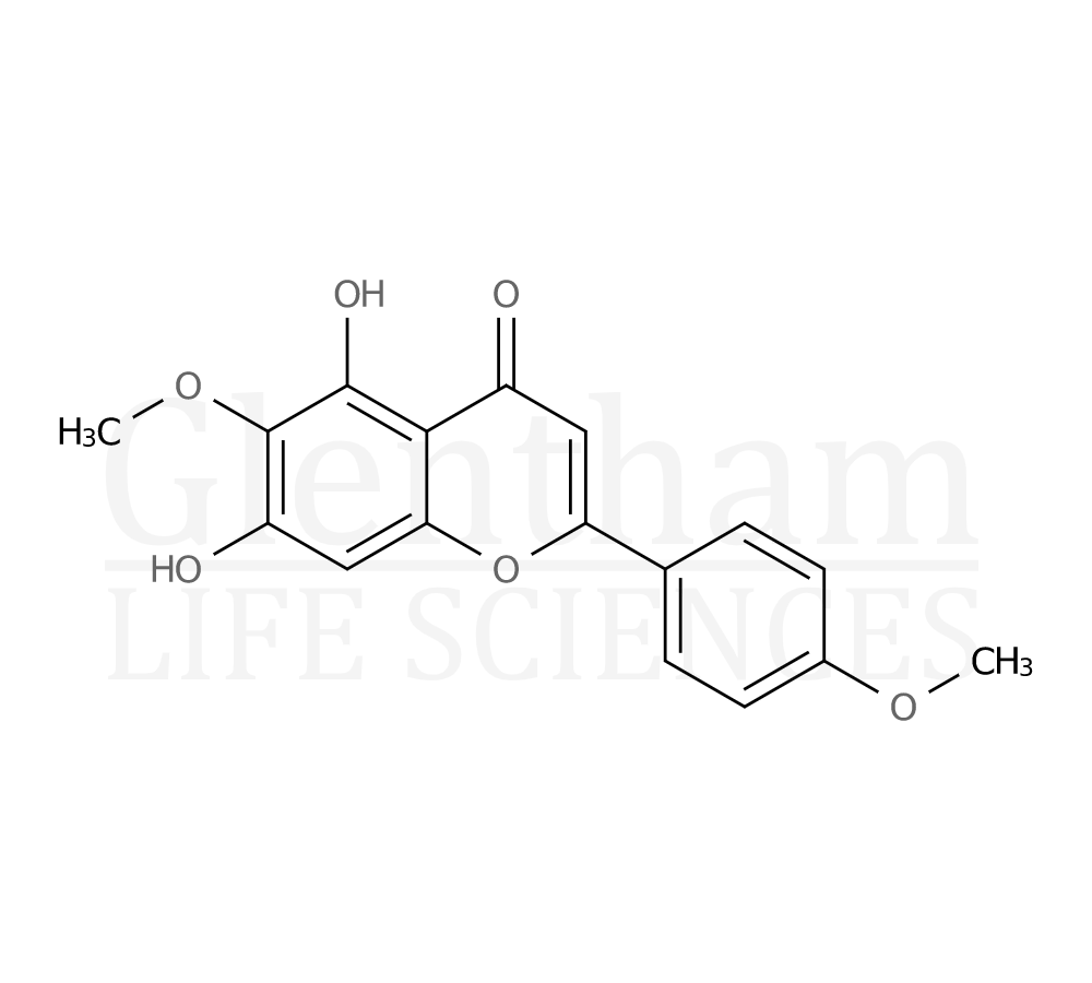 Structure for  Pectolinarigenin  (520-12-7)