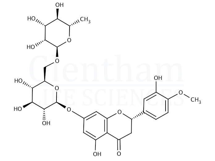 Structure for Hesperidin (520-26-3)