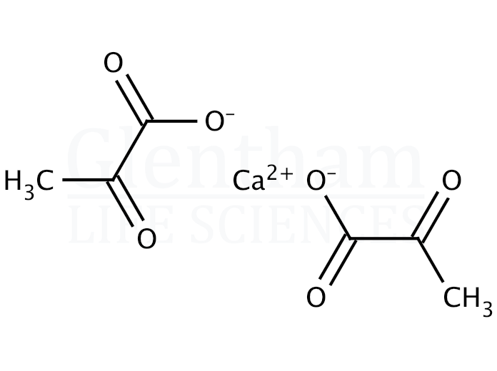 Structure for Calcium pyruvate