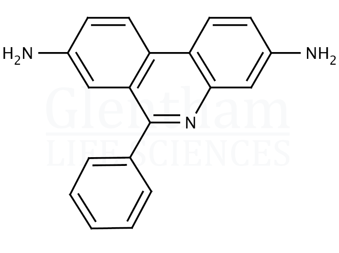 3,8-Diamino-6-phenylphenanthridine Structure