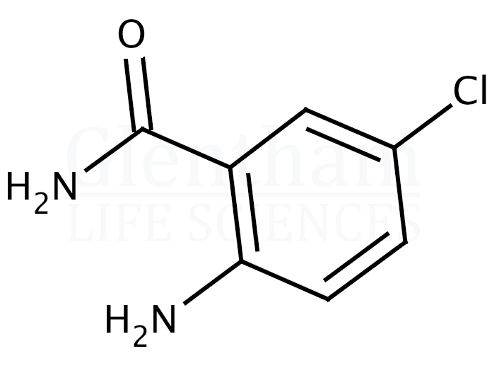 2-Amino-5-chlorobenzamide Structure