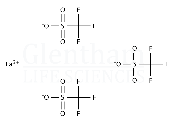Lanthanum trifluoromethanesulfonate Structure