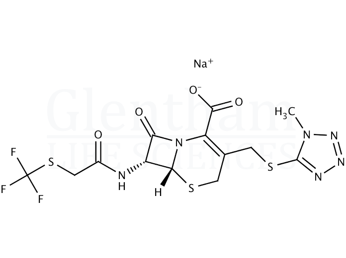 Structure for Cefazaflur (52123-49-6)