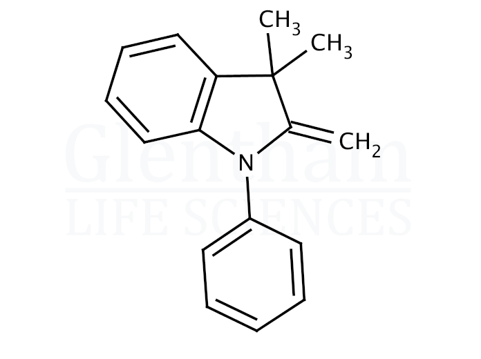 3,3-Dimethyl-2-methylene-1-phenylindoline Structure