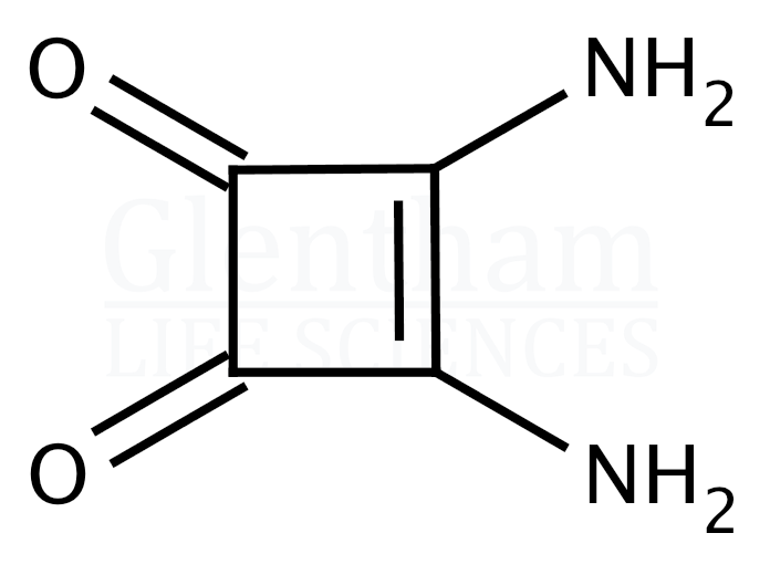 3,4-Diaminocyclobut-3-ene-1,2-dione Structure
