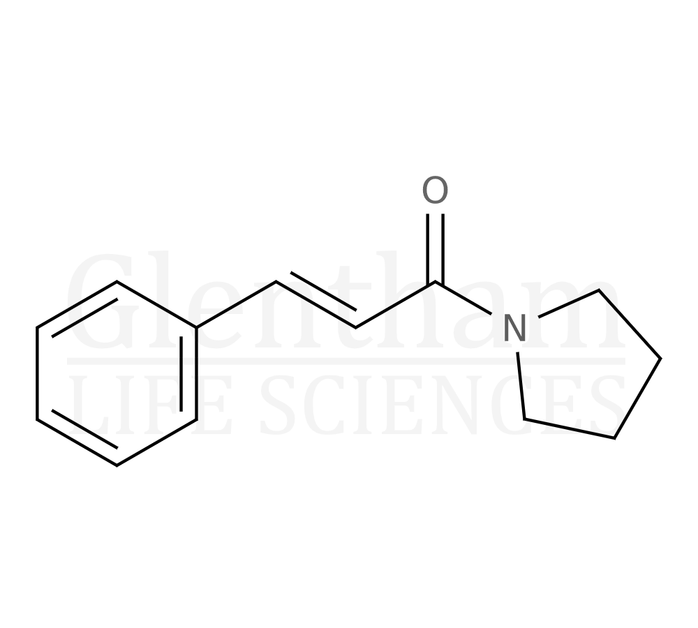 Structure for 1-Cinnamoylpyrrolidine