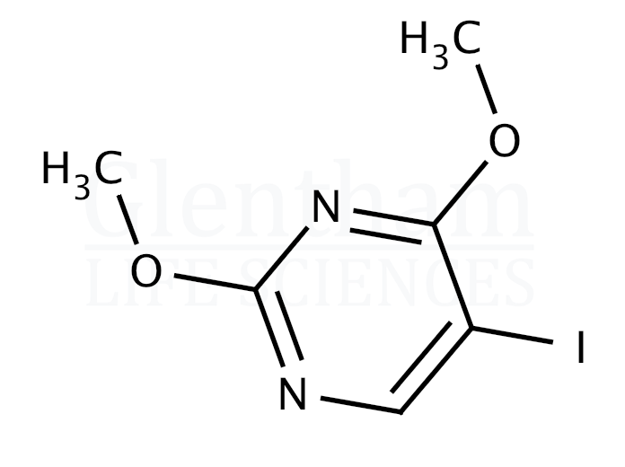 5-Iodo-2,4-dimethoxyxadpyrimixaddine Structure