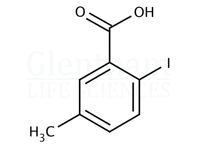 2-Iodo-5-methylbenzoic acid Structure