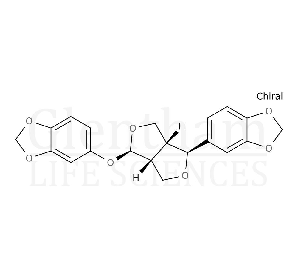 Structure for Sesamolin