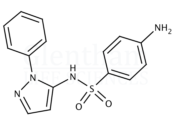 Structure for Sulfaphenazole (526-08-9)