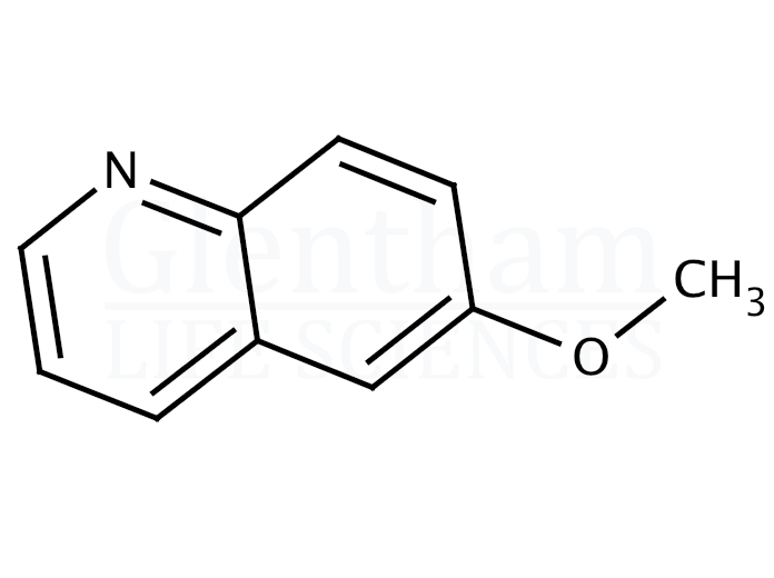 Structure for 6-Methoxyquinoline