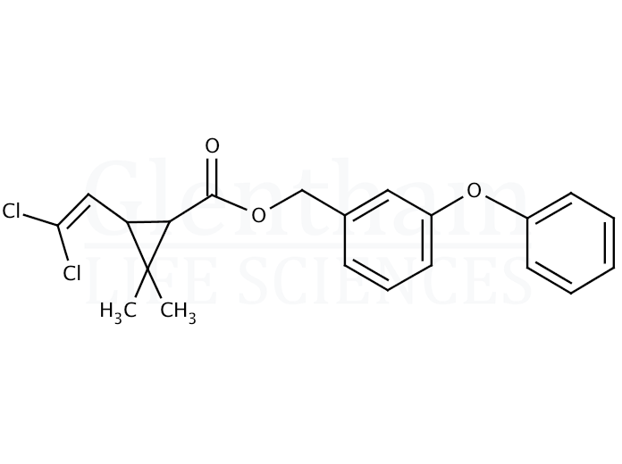 Structure for  Permethrin  (52645-53-1)