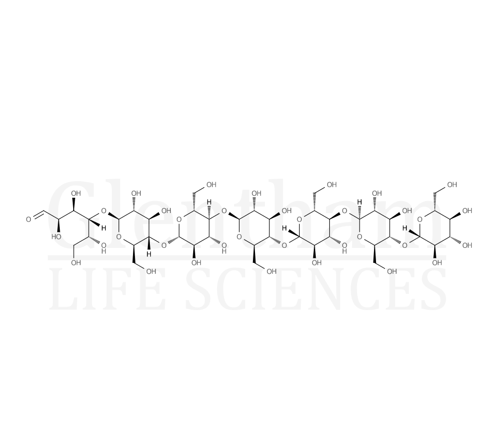 Structure for  D-Celloheptaose  (52646-27-2)
