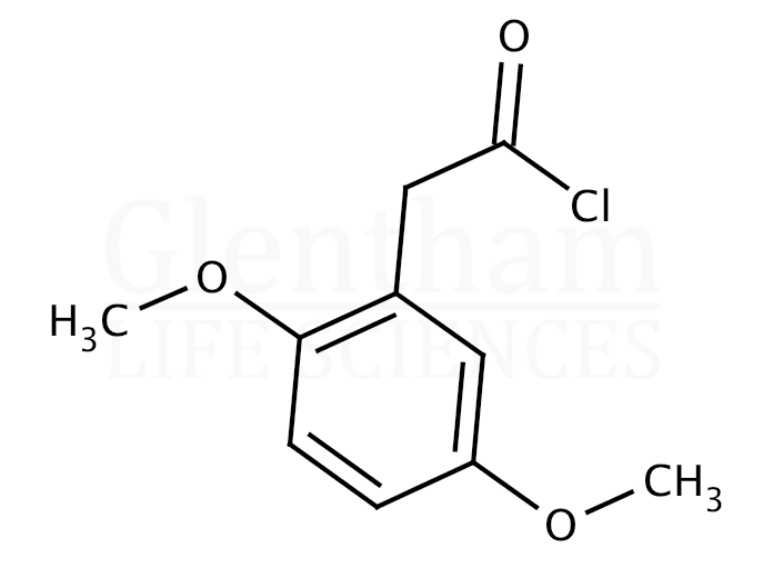 (2,5-Dimethoxyphenyl)acetyl chloride Structure