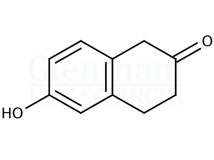 6-Hydroxy-2-tetralone Structure