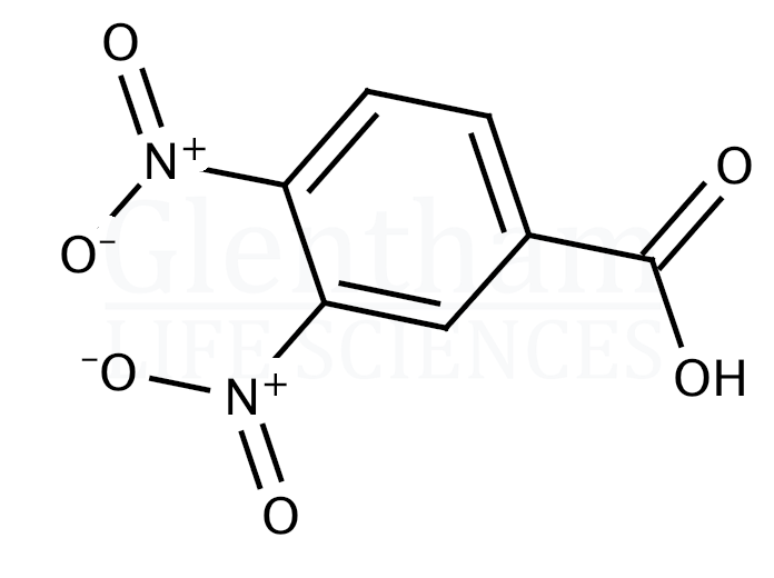 3,4-Dinitrobenzoic acid Structure